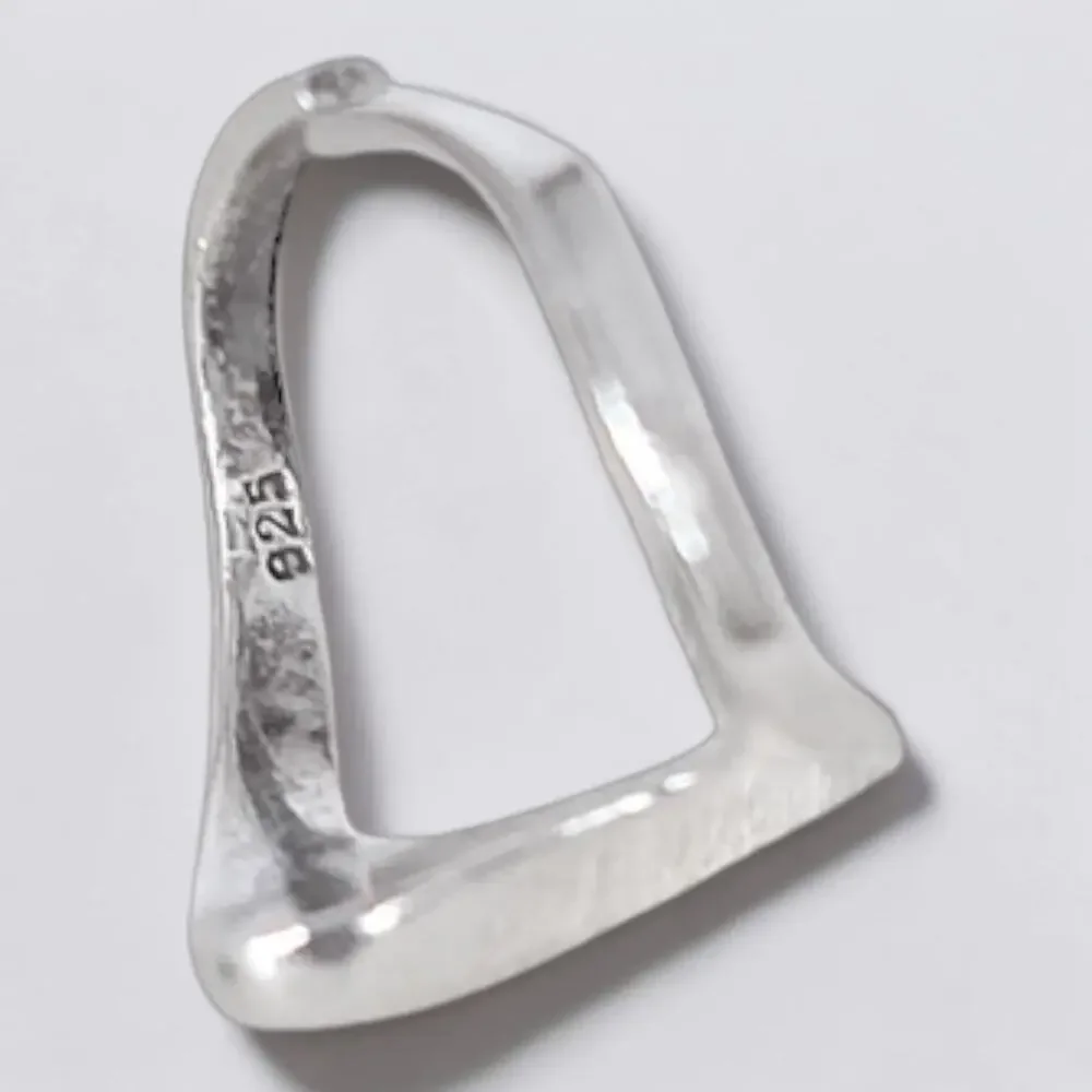 Sterling Silver 925 Wave Ring Adjustable Size Vintage Geometric Statement